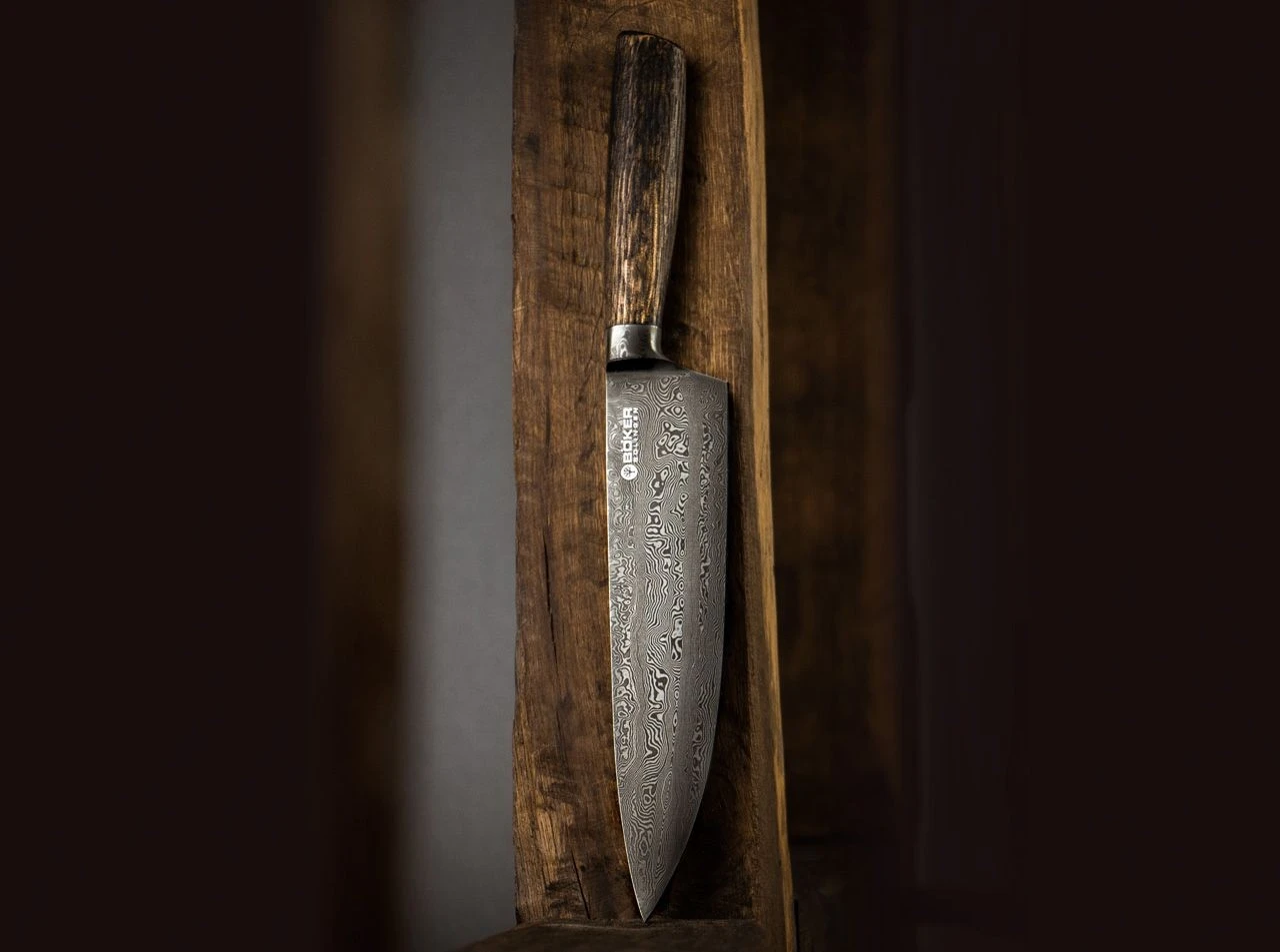 Core Damast Chefmesser 6 Core Damast Chefmesser – Bild 4