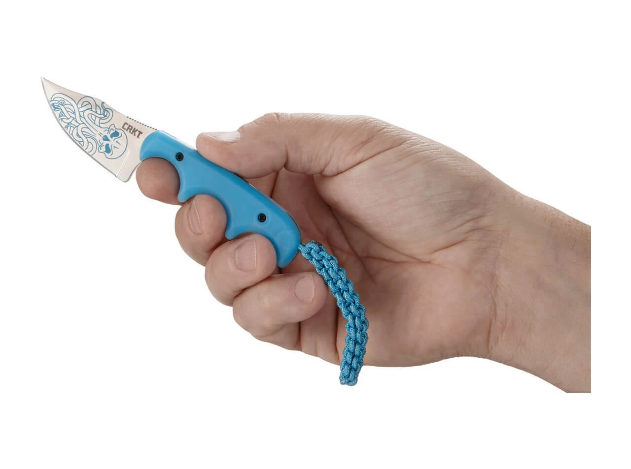 CRKT Minimalist Bowie Cthulhu Blue 11 CRKT Minimalist Bowie Cthulhu Blue – Bild 9
