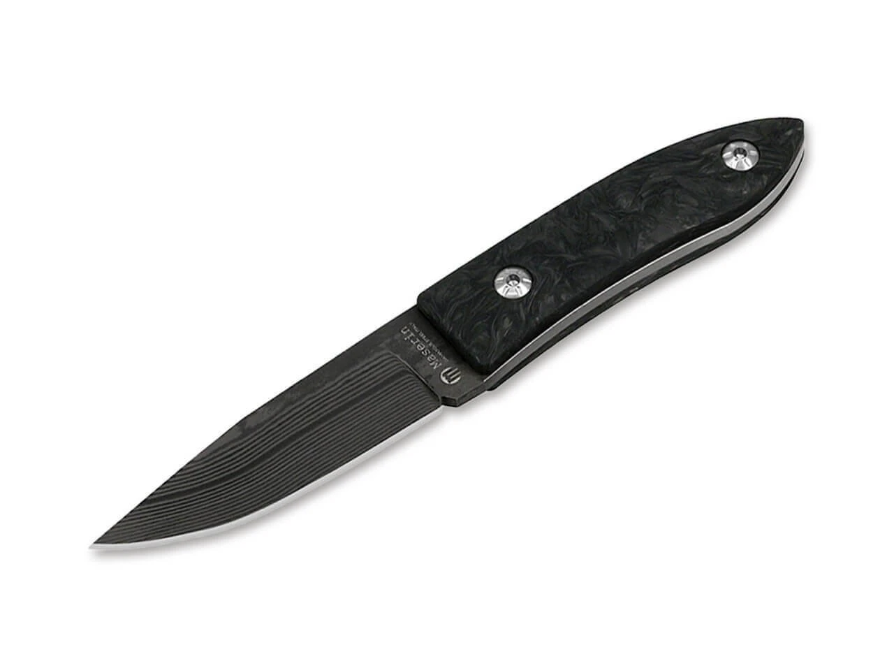 AM22 Damascus CF Black 3 AM22 Damascus CF Black