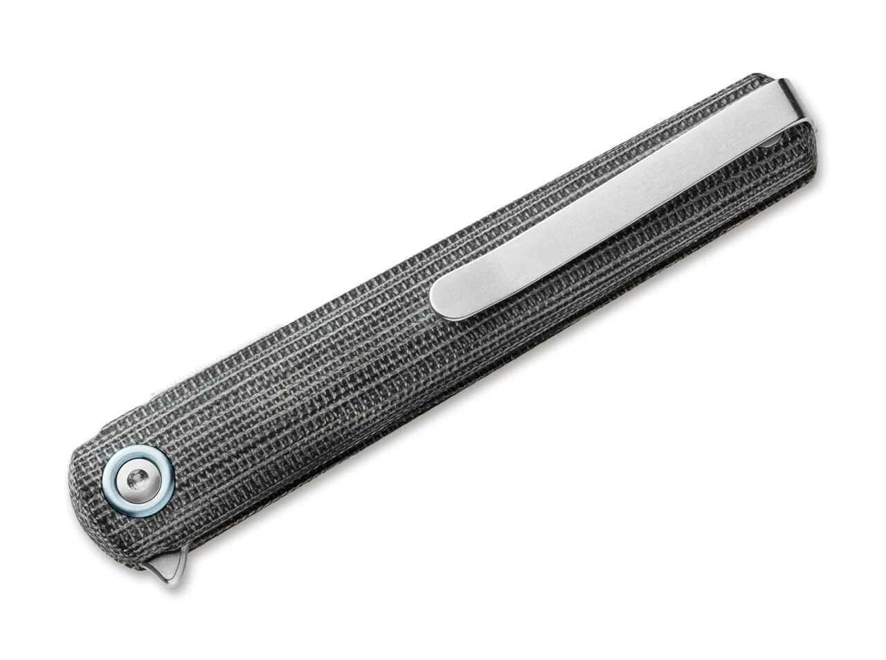 Flame Light Drop Point Micarta Black 4 Flame Light Drop Point Micarta Black – Bild 2