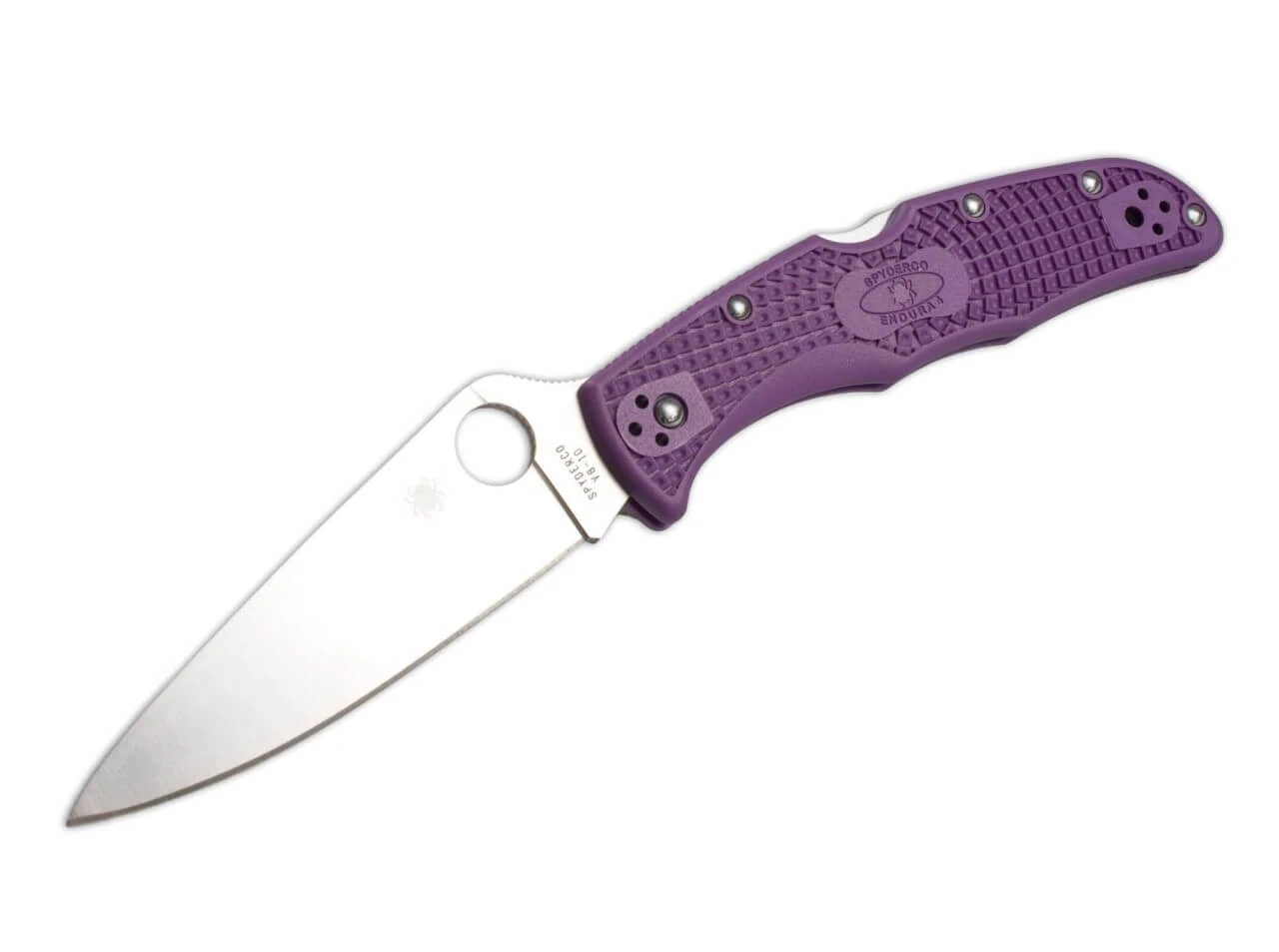 Spyderco Endura Flat Ground Violett 3 Spyderco Endura Flat Ground Violett