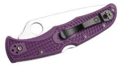 Spyderco Endura Flat Ground Violett 5 Spyderco Endura Flat Ground Violett -Pro Messer Verkauf spyderco endura flat ground violett 01sp662 2 1280x1280